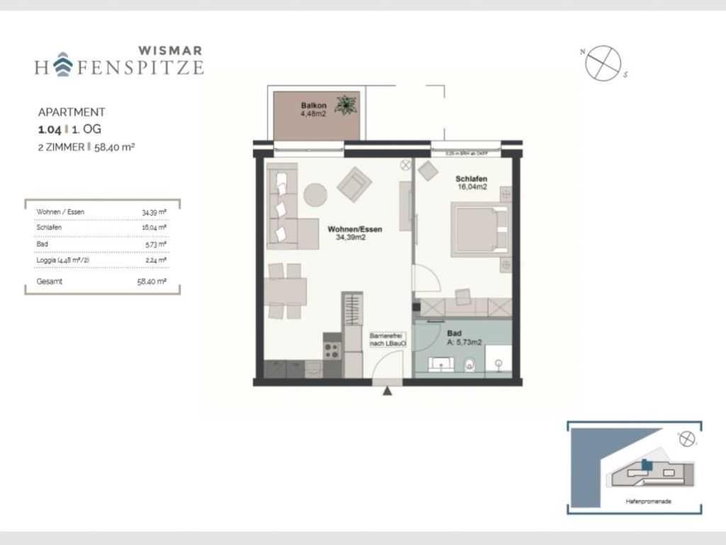 Hafenspitze App 04 Apartamento Wißmar Exterior foto